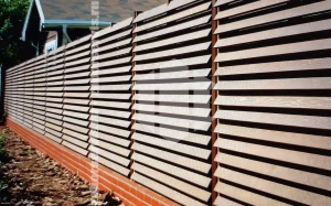 Забор жалюзи деревянный 75 метров