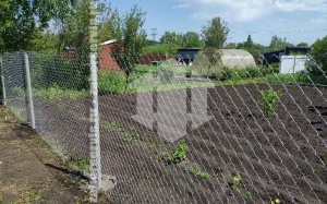 Забор из сетки рабицы с арматурой 78 метров