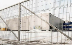 3Д оцинкованный забор 85 метров
