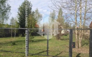 Забор из сетки рабицы для дачи