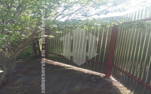 Забор из профнастила оцинкованный 100 метров
