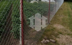 Забор из сетки рабицы в натяг 150 метров