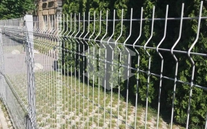 3Д оцинкованный забор 95 метров