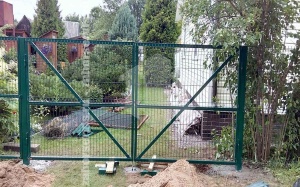 3D забор 98 метров зелёный 5мм