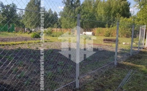 Забор оцинкованный из сетки рабицы 65 метров