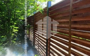 Забор жалюзи деревянный 60 метров