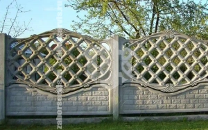 Забор декоративный для сада 100 метров
