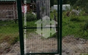 Забор из сетки рабицы с проволокой 112 метров